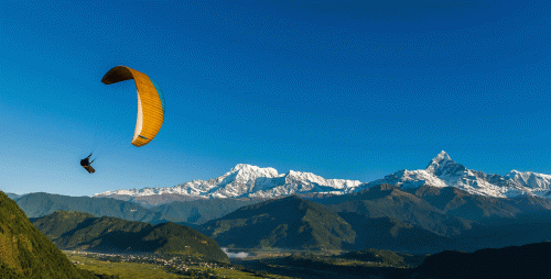 Paragliding Pokhara Nepal