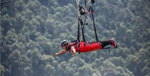 Superman Zipline in Pokhara