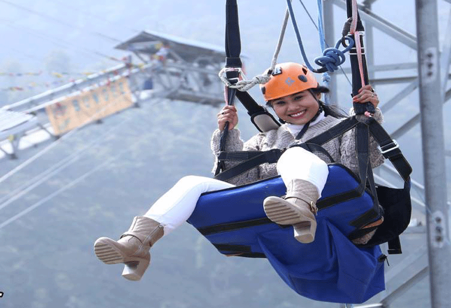 Zipline in Pokhara: Classic and Superman Zipline