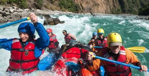 nepal adventure trip bhotekoshi river rafting