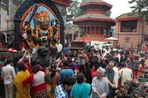 Kal Bhairab Temple in Hindu Pilgrimage Tour Nepal