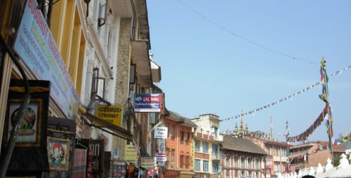 Boudhanath Street in Nepal Tour 6 days