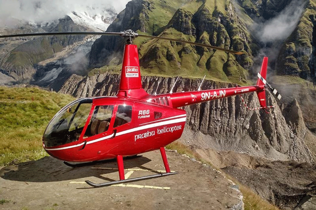 Muktinath Damodar Kund Helicopter Tour