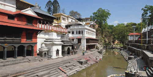 Pashupatinath Temple with Bagmati River