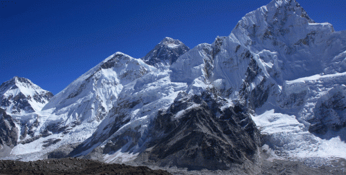 Everest from EBC Trek