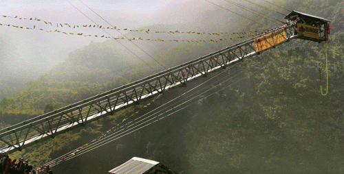 Bungee Place in Pokhara