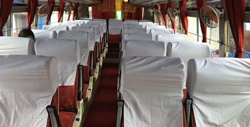 Kathmandu Pokhara Tourist Bus Seats