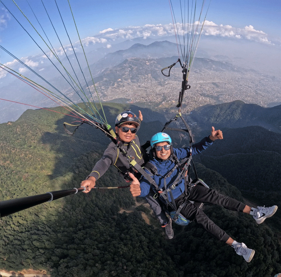 Paragliding Kathmandu from Chandragiri: Price & Booking Contact