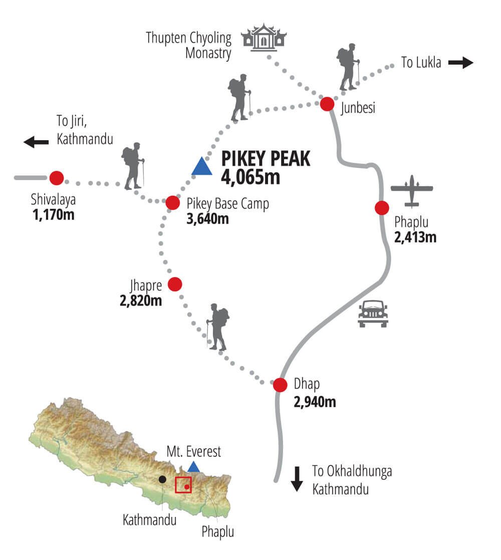 pikey peak trek blog