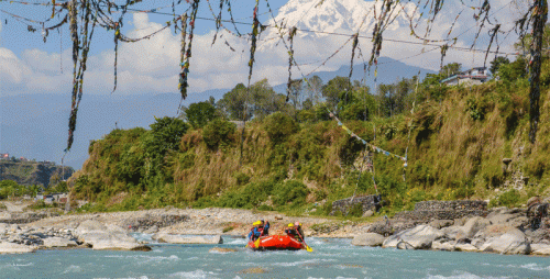 Pokhara rafting on Seti River