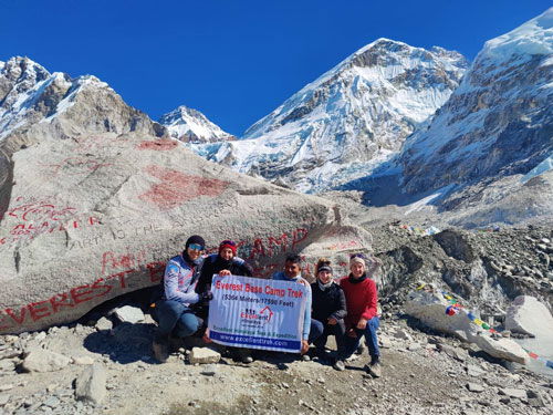 Kathmandu to Everest Base Camp Distance
